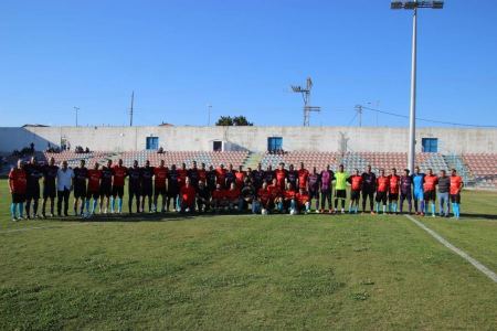 مباراة لذكرى اىمرحوم فادي رضوان ناطور بين النجوم العرب القدامى ونجوم الكرمل القدامى 